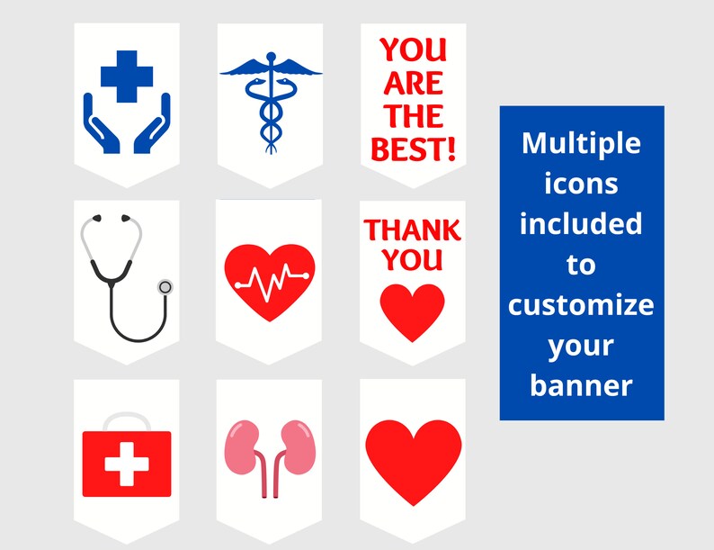 Dialysis Tech Week Printable Banner Dialysis Technician Week Etsy