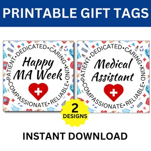 Medical Assistant Week Printable Banner, Happy MA Week, Medical Assistant Appreciation Week, Medical MA Gift, Medical Assistant Recognition