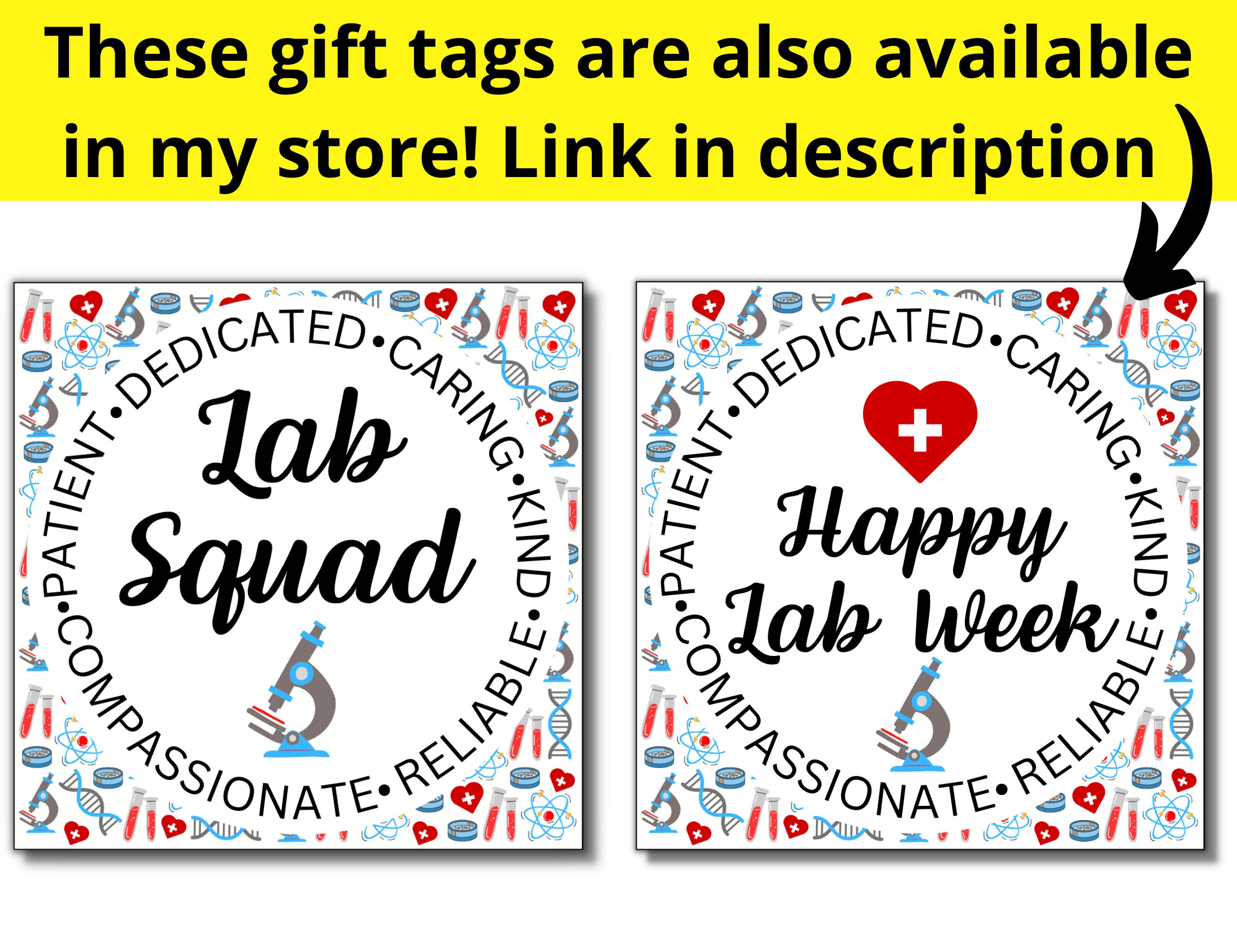 Lab Week Printable Poster, Medical Laboratory Professionals Week Poster ...