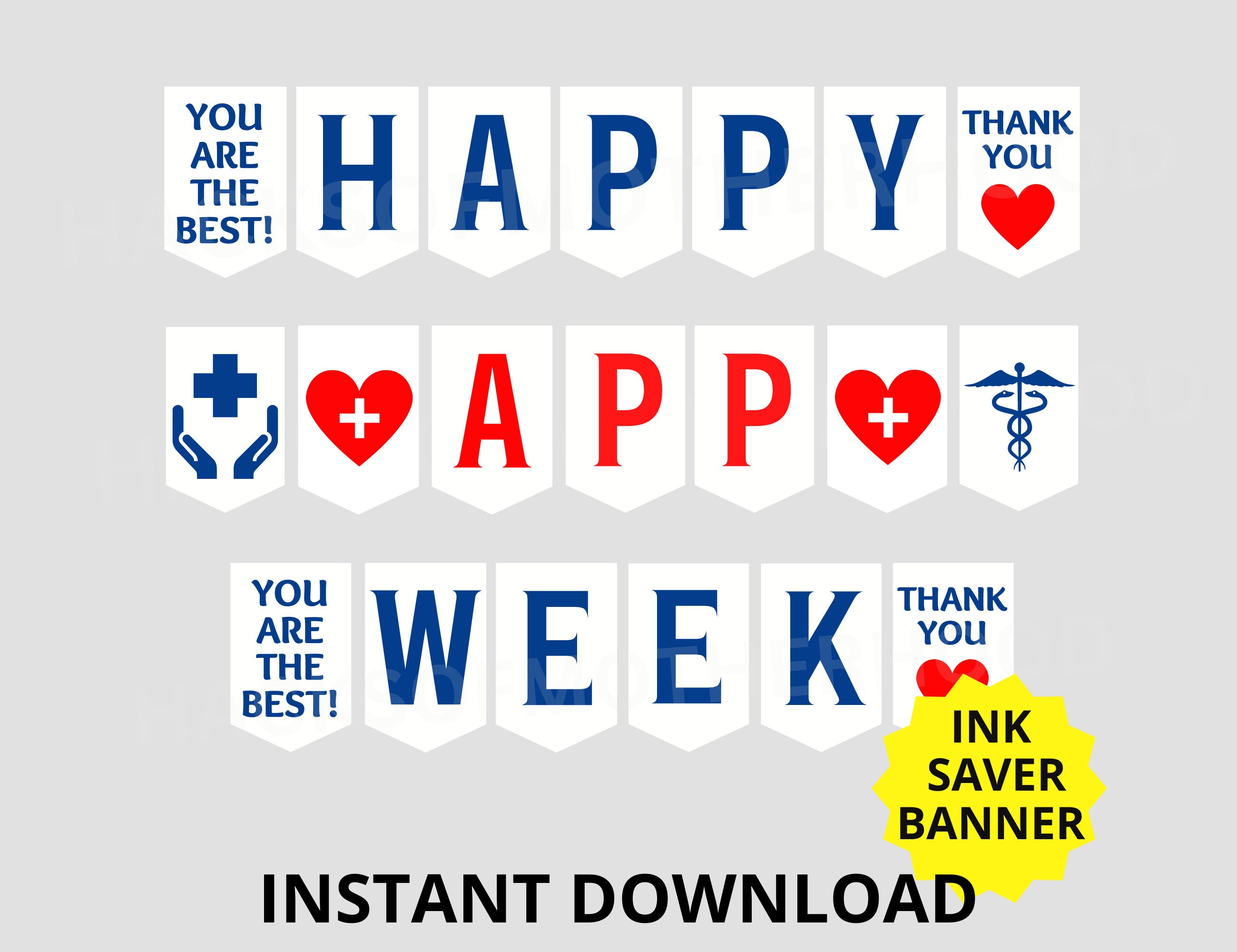 Advanced Practice Provider Week Printable Sign, Happy APP Week Banner ...