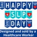 Speech Language Pathologist Printable Banner, SLP Day Sign, Speech ...