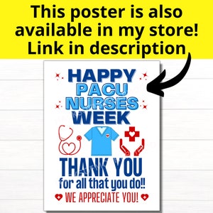 Bannière imprimable de la semaine des infirmières de l'USPA, panneau de la semaine de l'infirmière en périanesthésie, semaine d'appréciation de l'infirmière en périanesthésie, semaine des infirmières et infirmiers de l'USPA, semaine de l'infirmière image 7