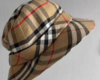 Authentic Vintage BURBERRY London Baker Boy Cap / Newsboy  display picture 1