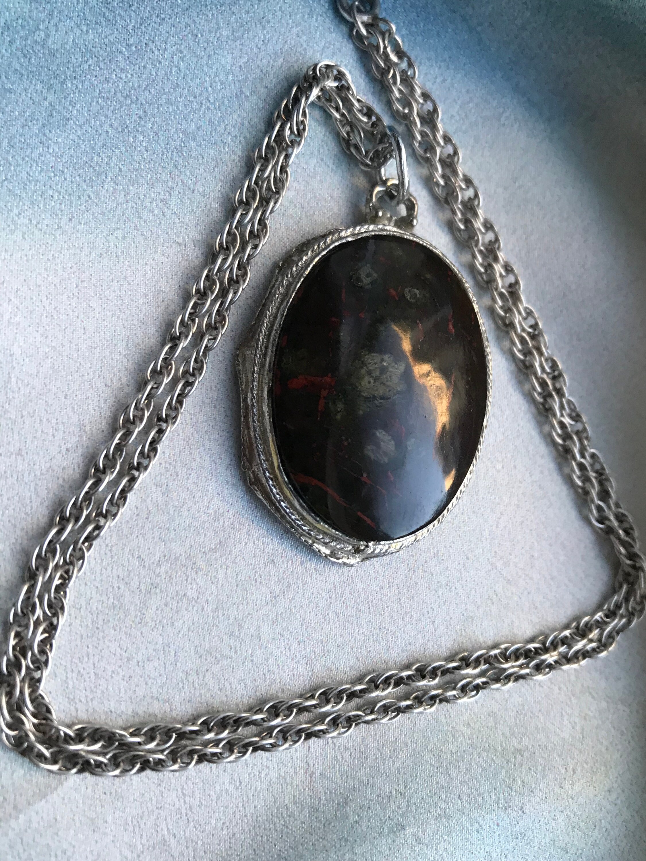 ネックレス・ペンダント VINTAGE HOLLYWOOD Ornament Drop Necklace 4BNY566 Vintage Pendant Signed Hollywood. Retro Style Pendant on a