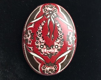 Broche de esmalte vintage de Viena, Austria