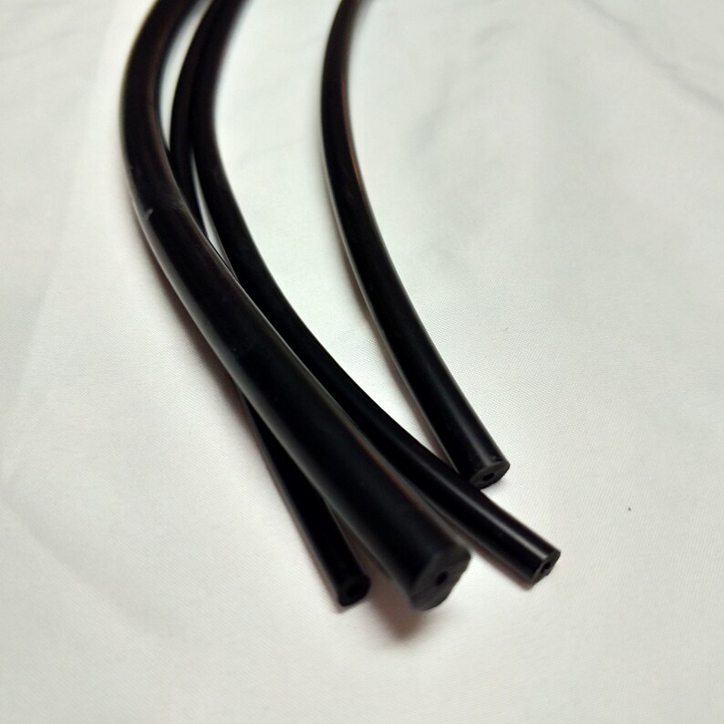 Conductive Silicone Rubber Tube TENS / ESTIM / E-STIM Machine 8mm OD - Foto 9