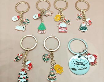サンタキーチェーン、サンタチャーム、クリスマスキーチェーン