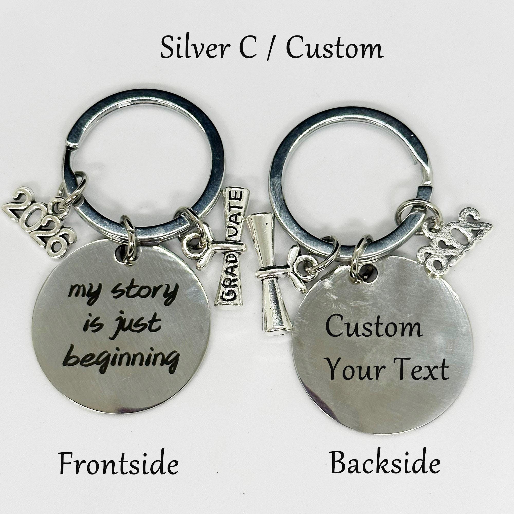 Keychain Class Gift Personalized Graduation Keychain,class of 2026, Doctorate Gift ...