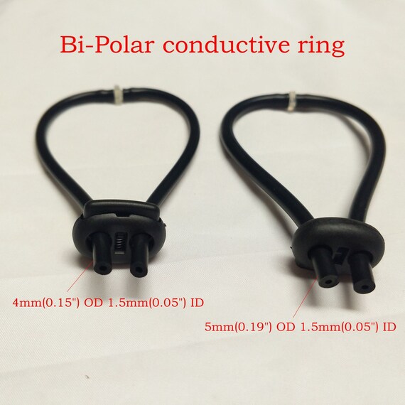 Adjustable Bipolar Electro Penis Ring Electrosex Stimulation photo