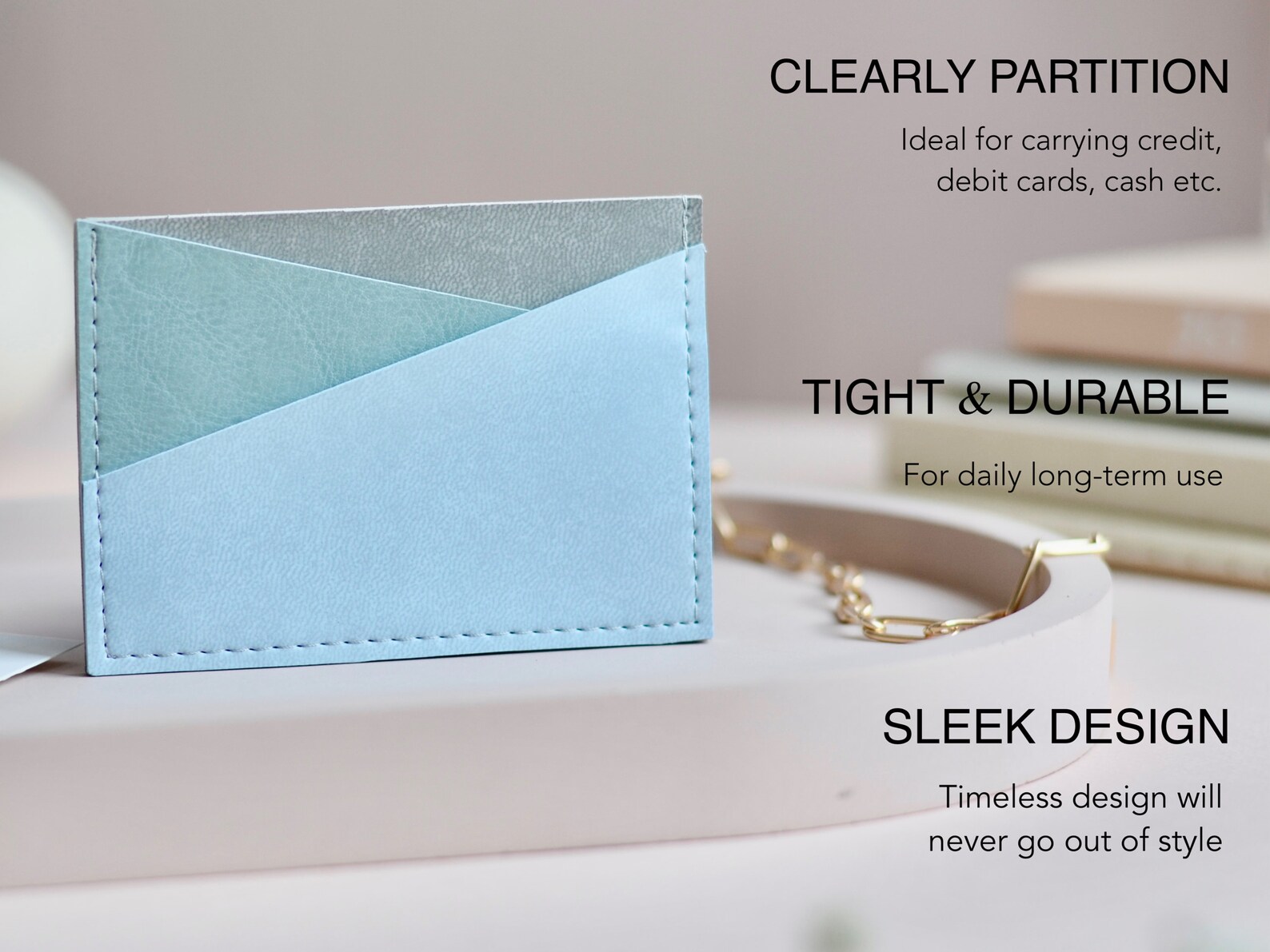 Fintie Slim Minimalist RFID Blocking Wallet - Credit Card Holder With ID Window (Unisex)