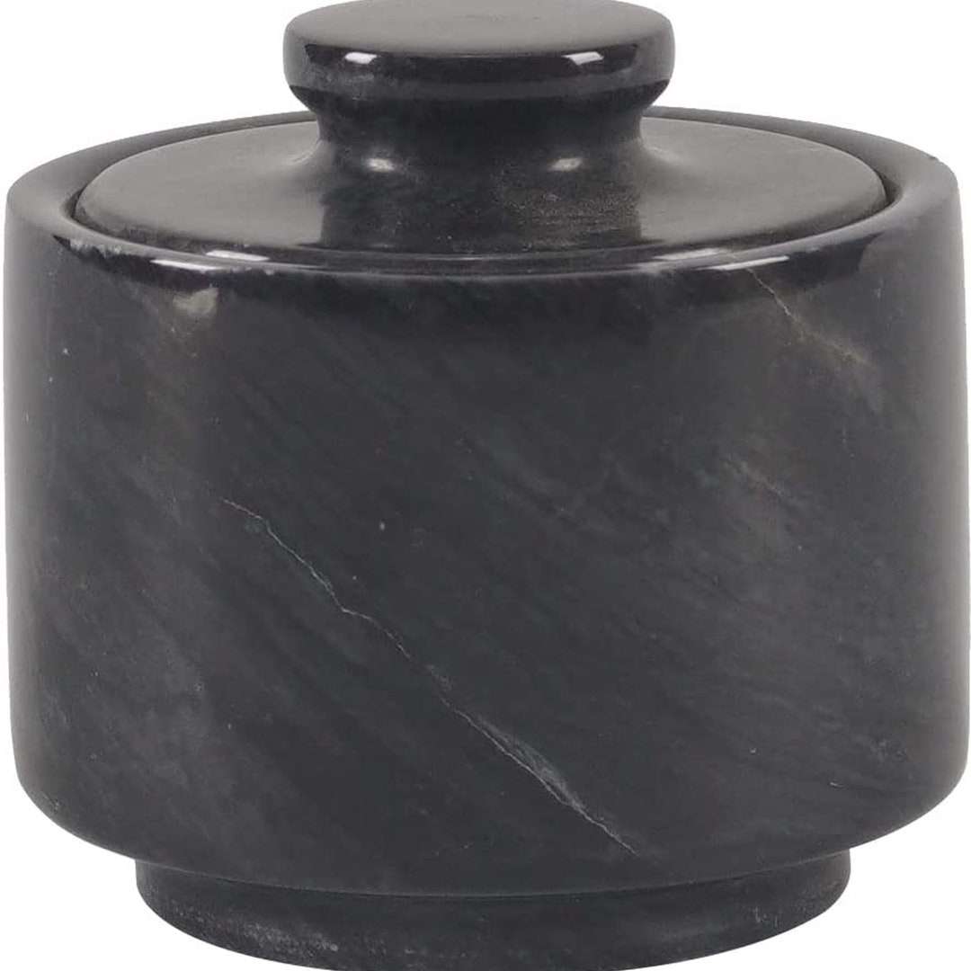 Handmade Stylish Marble Sugar Dispenser 3.5 Oz Salt Cellar, Container ...