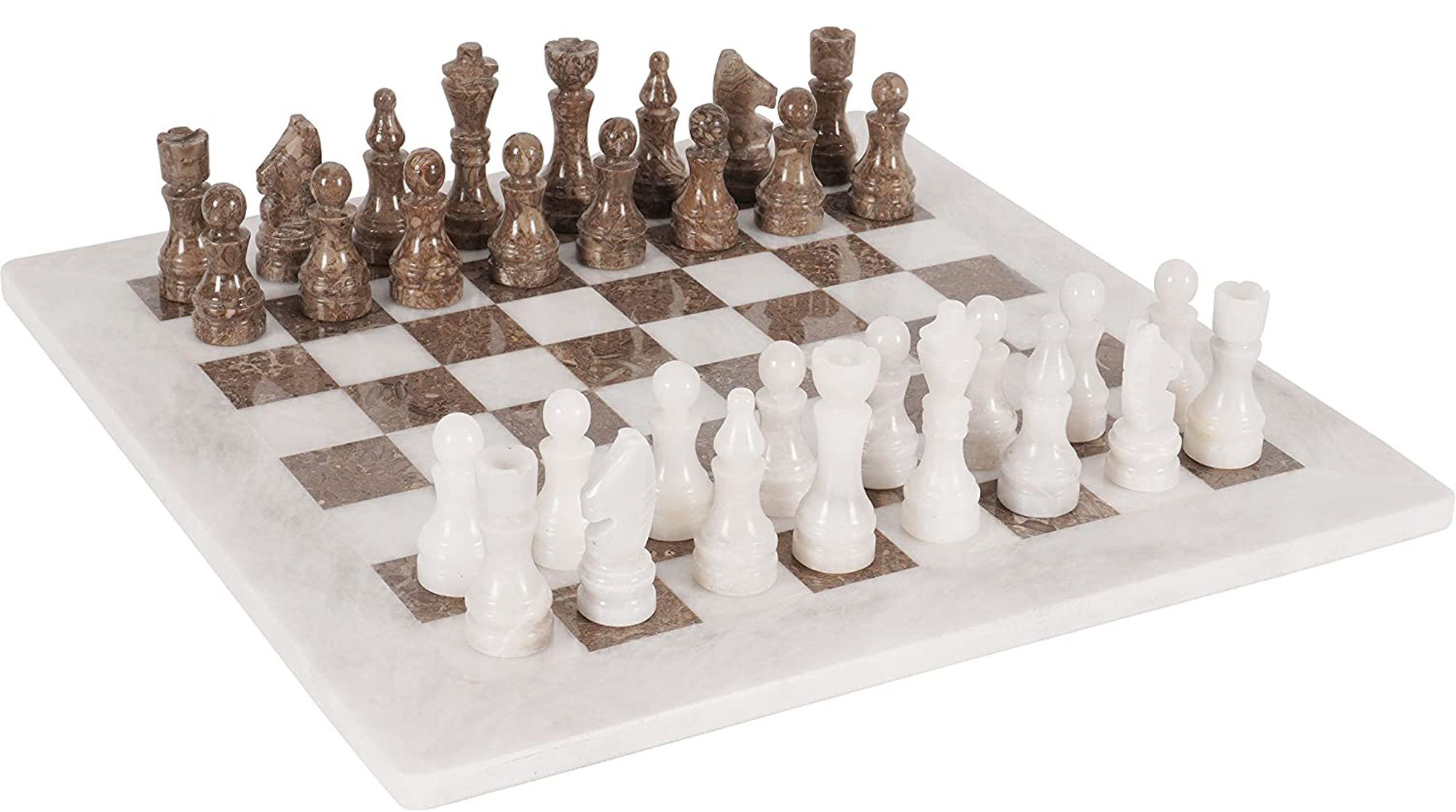 Chess Board – Mission Craft Walnut – 2.25” Squares – The Chess Store