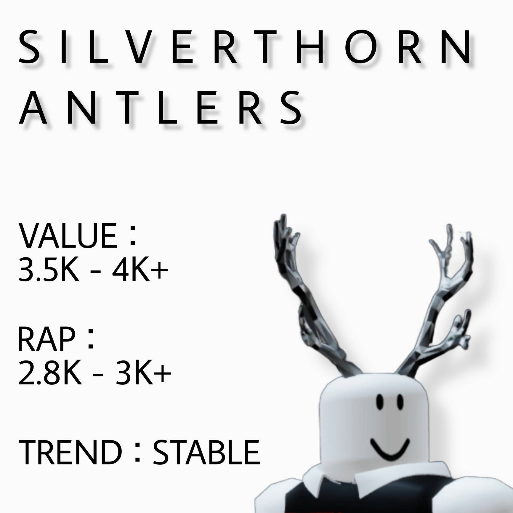 Antenna antlers went off sale. They were probably the rarest item in Roblox  with only one reseller. Hopefully, in the future, people resell this (I  have no idea how reselling works, so