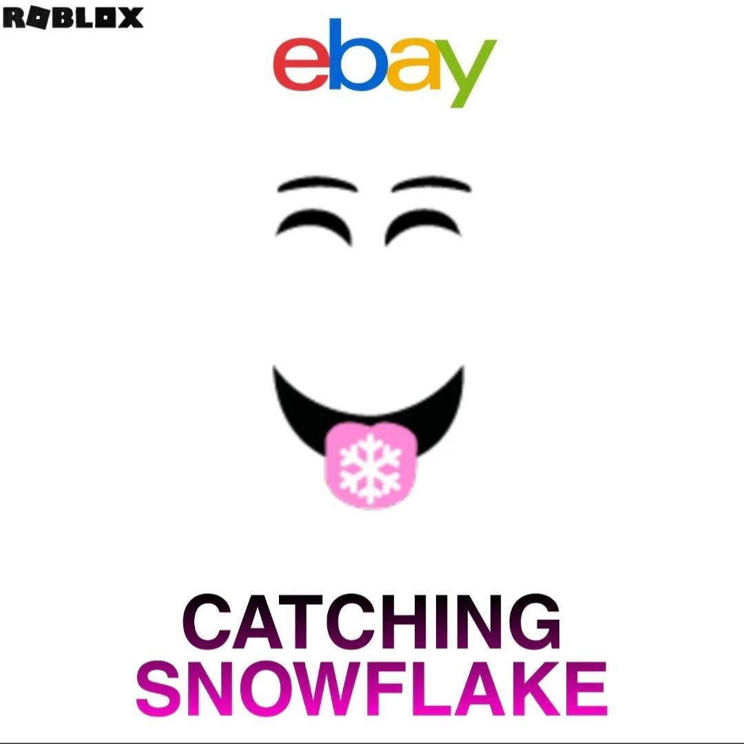 Catching Snowflake Face roblox 