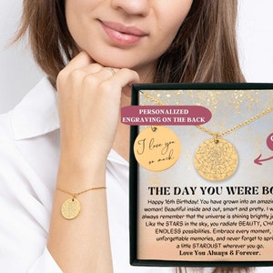 Sweet 16 Geschenke für Mädchen, personalisiertes Armband zum 16.Geburtstag, Sweet Sixteen Geschenk, personalisiertes Geschenk zum 16