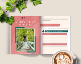 Printable Self-Reflection Journal | Anxiety & Overthinking Workbook | CBT Mental Health Worksheets