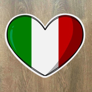Italienische flagge aufkleber - .de