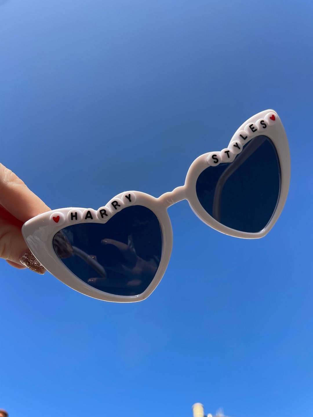 Harry Styles Glasses, Love on Tour Merch, Heart Glasses, Harry Styles ...