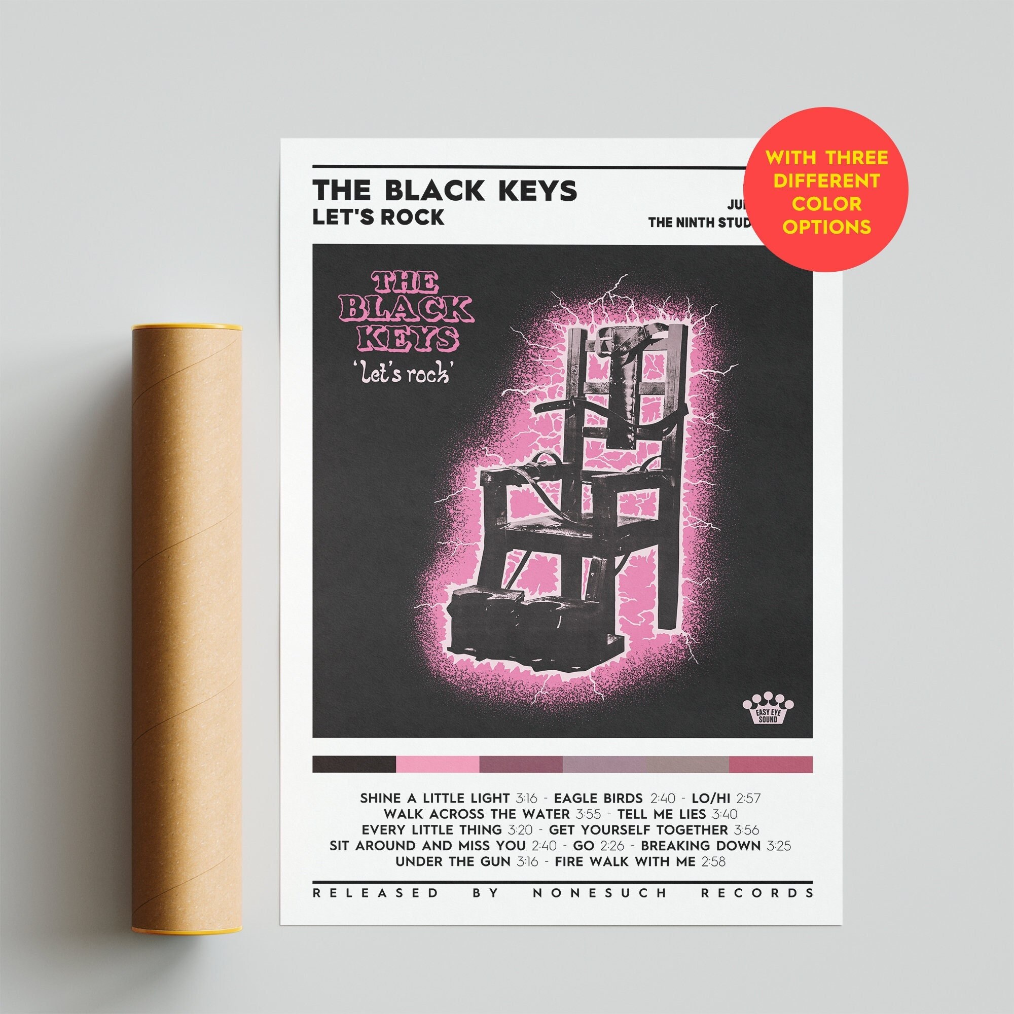 The Black Keys - Let's Rock Poster