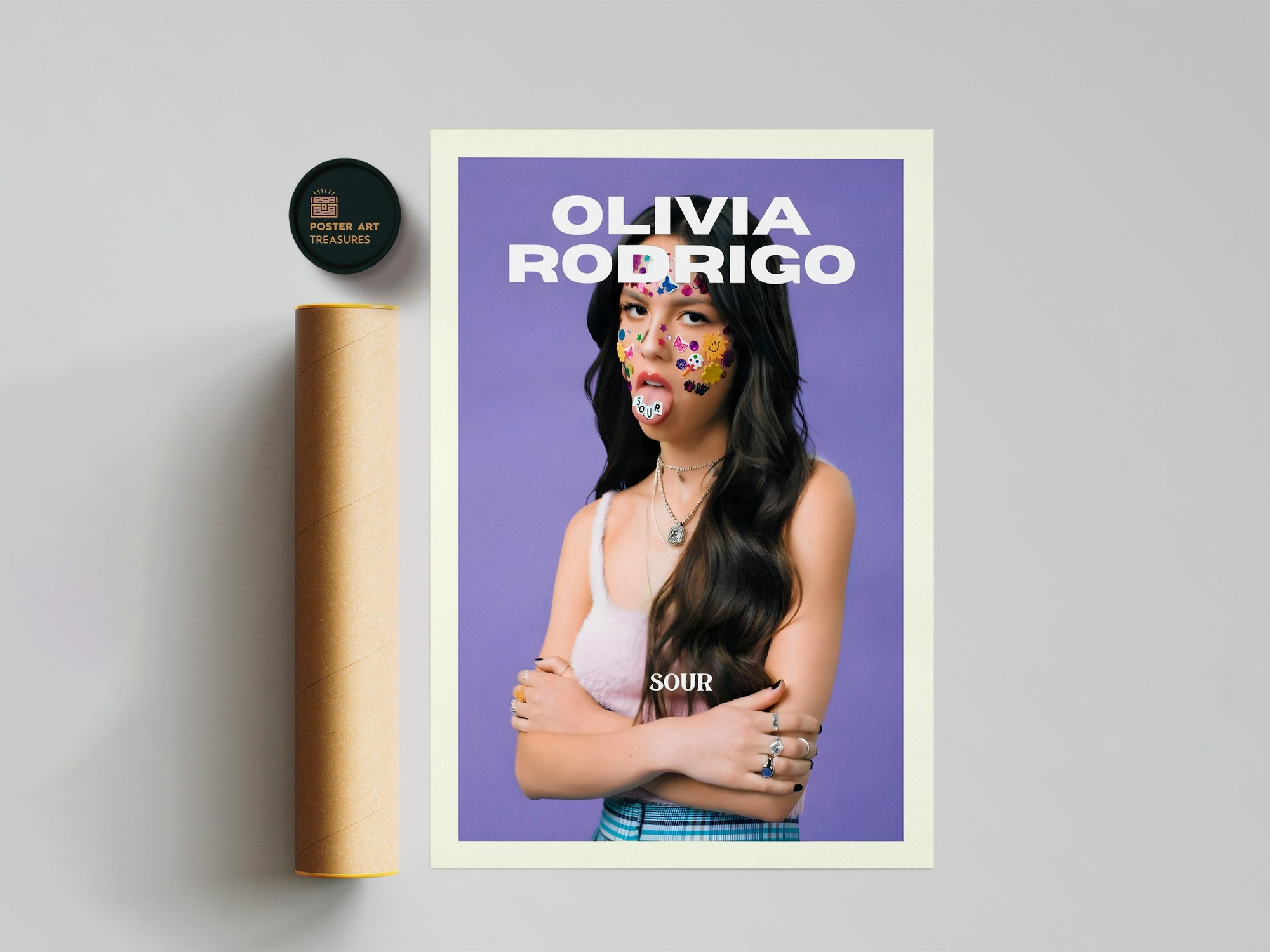 Discover Olivia Rodrigo - Sour Album Poster