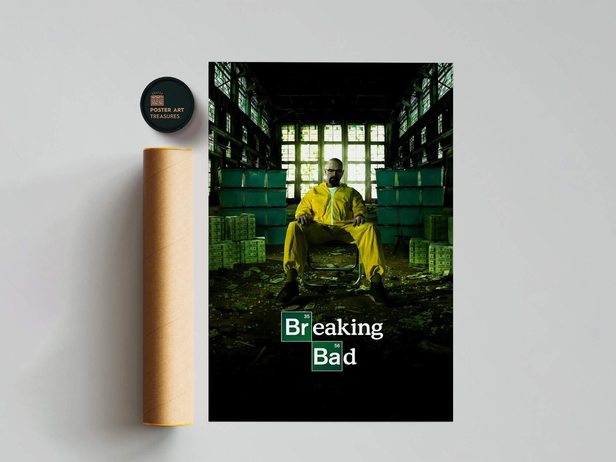 Breaking Bad TV Show Poster, Breaking Bad, Movie Poster
