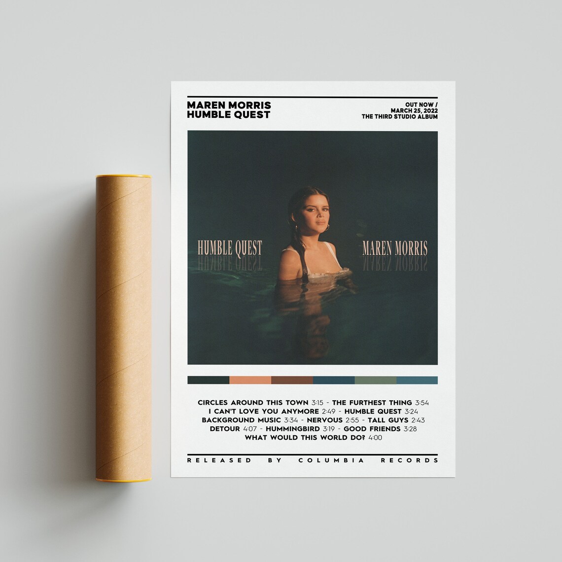 Maren Morris Humble Quest Album Posters / Album Cover Poster | Etsy