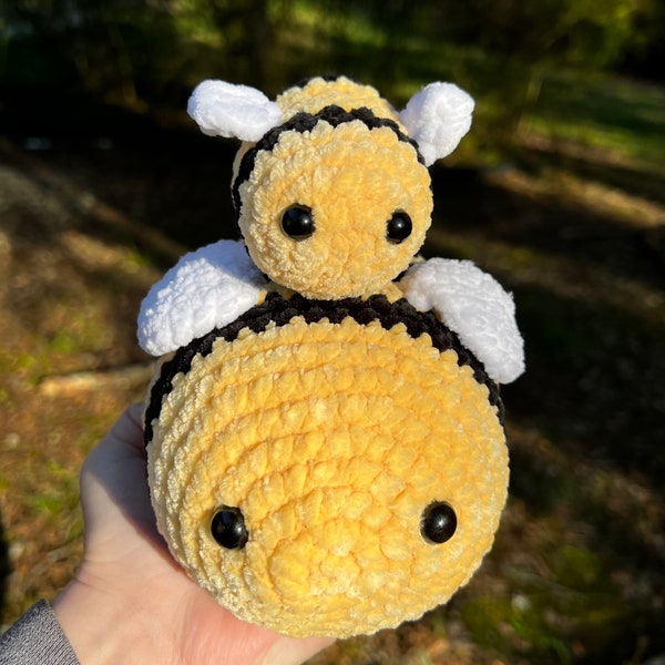 Crochet Plush Bumble Bee