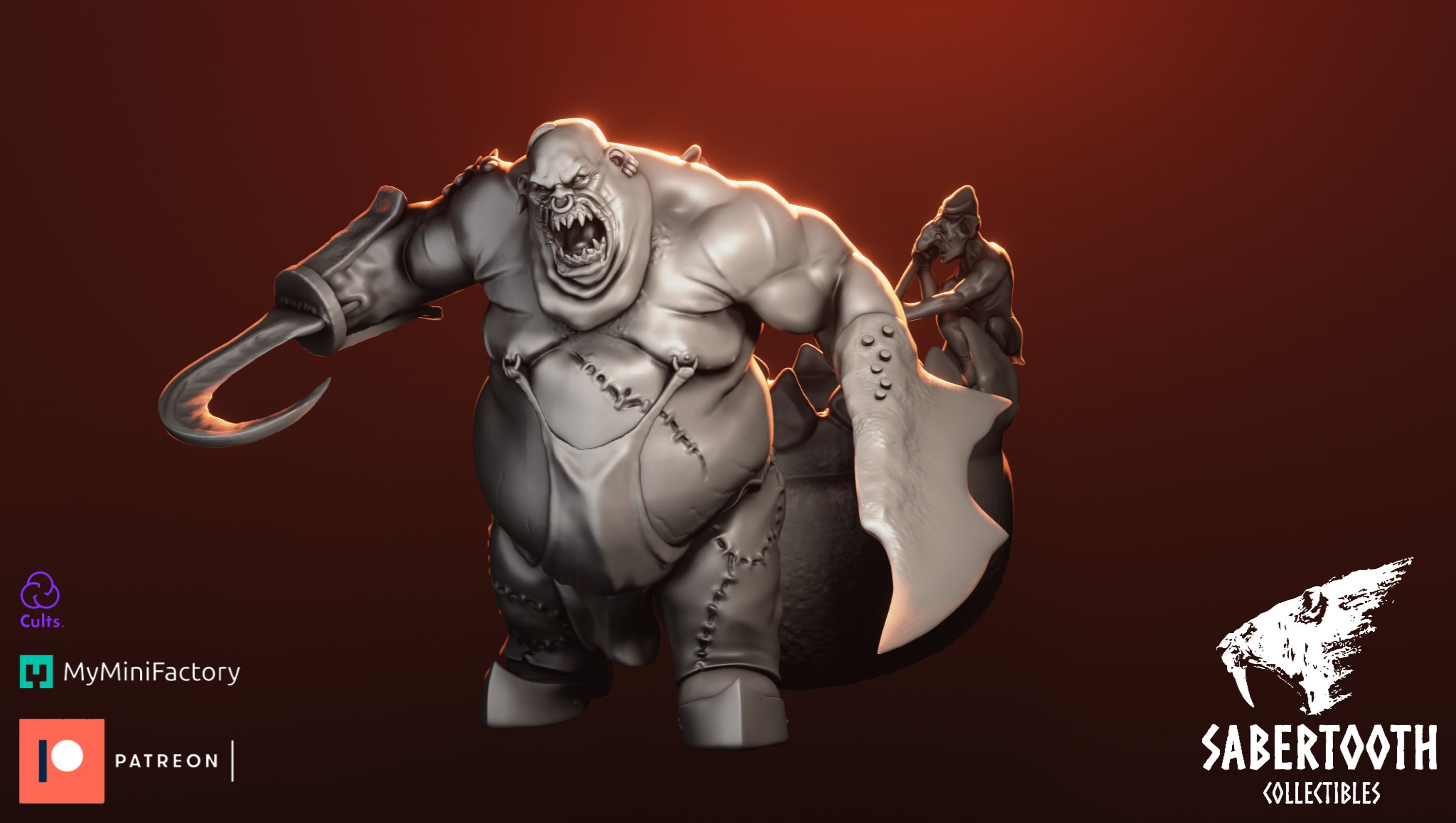 STL file muscular shrek・3D printing idea to download・Cults