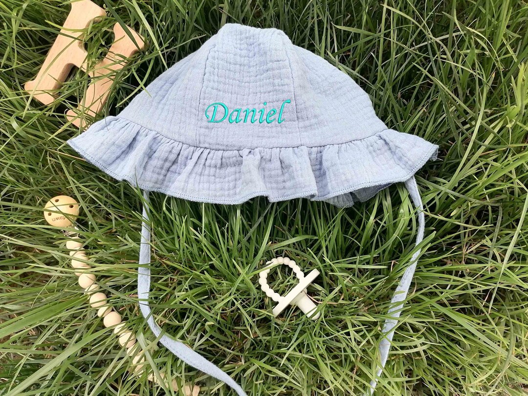 Baby Sun Hat, Newborn Baby Sun Hat,baby Embroidered Sun Hat