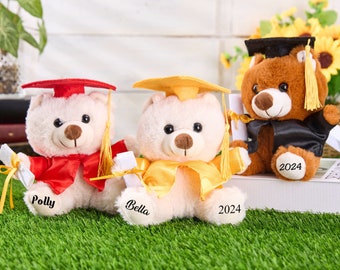 Personalized Graduation Bear 2026, Custom Gifts for Grads, Graduation Teddy Bear, Graduation Keepsake,Kindergarten,Preschool Graduation Gift
