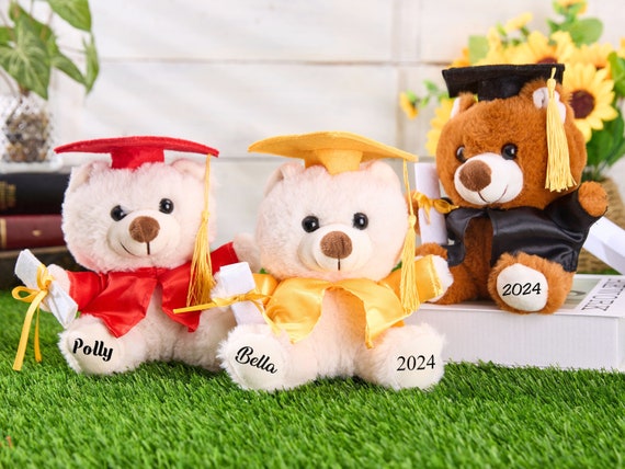 Hollowfly Graduation Bears 2025 Plush Stuffed Animal Bear With