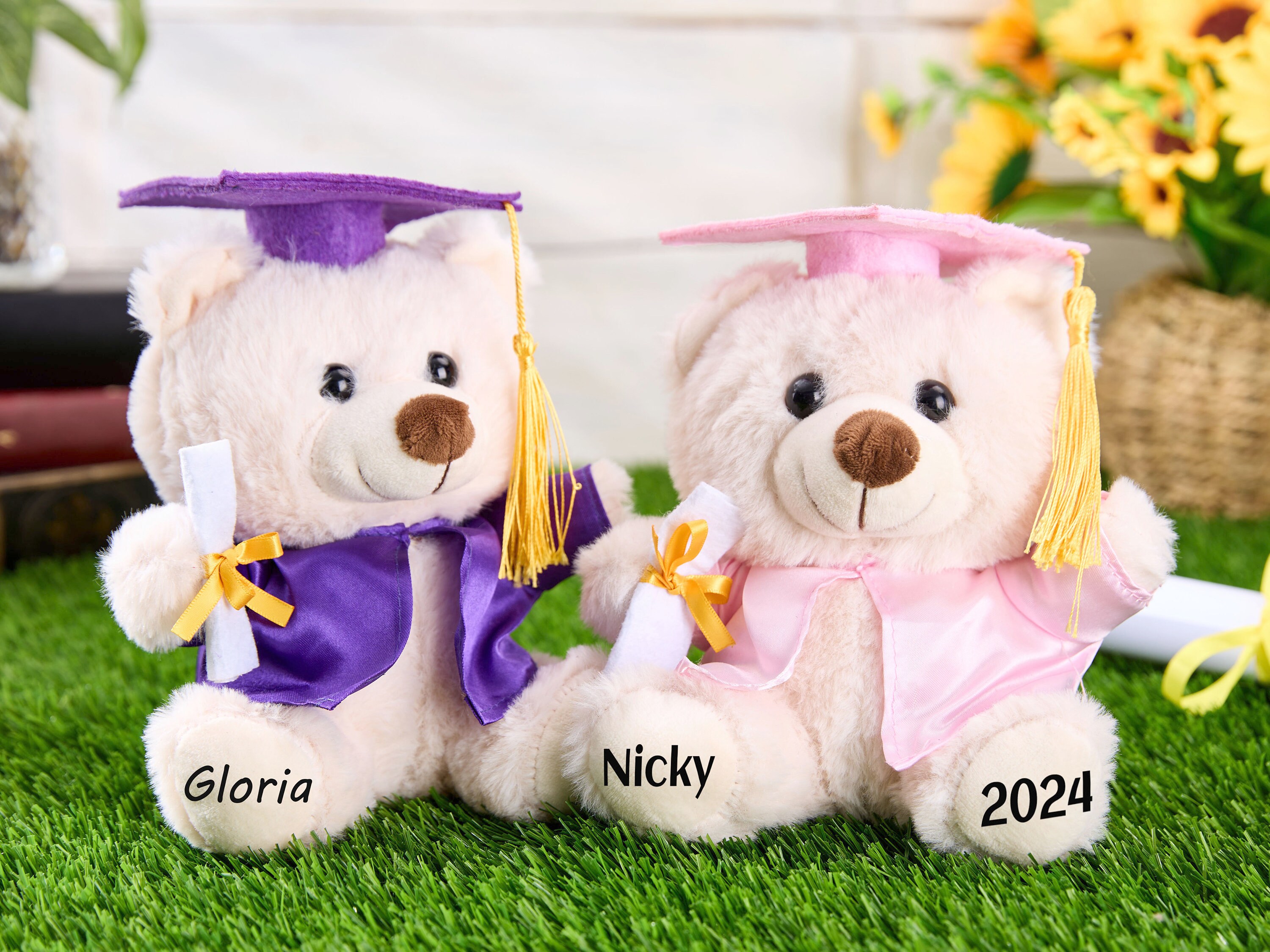 9-teiliges Abschlussgeschenk-Set 2025 – Mit Plüschbär, Tasse, Armband & Mehr – Für Sie & Ihn
