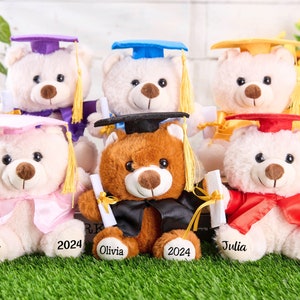 Personalized Graduation Bear 2025, Custom Gift for Grad, Graduation Teddy Bears, Graduation Keepsake, Kindergarten,Preschool Graduation Gift