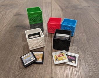 Stackable Milk Crate for Switch DS and 3DS Games