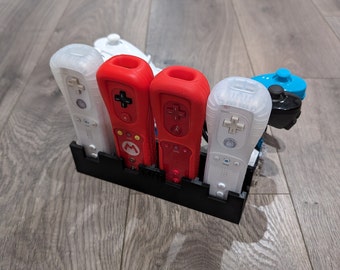 Nintendo Wii Remote and Nunchuck Stand - Handcrafted Holder for Nintendo Accessories - Perfect for Gaming Enthusiasts | 3D Printed