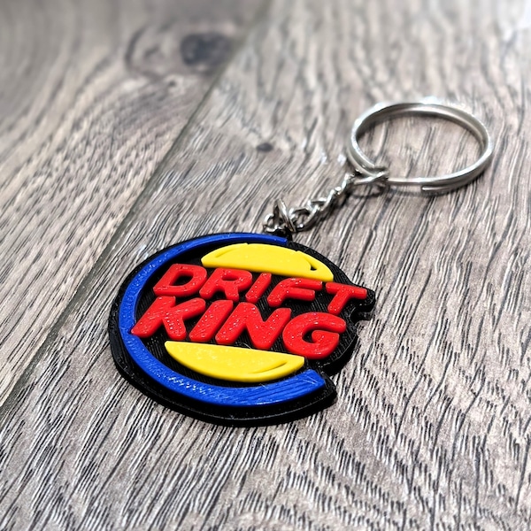 Drift King Keychain - Perfect for Car Enthusiasts