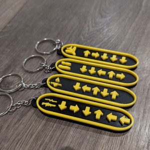 Helldivers 2 Strategem Keychains - Designed and 3D Printed for Gaming Enthusiasts