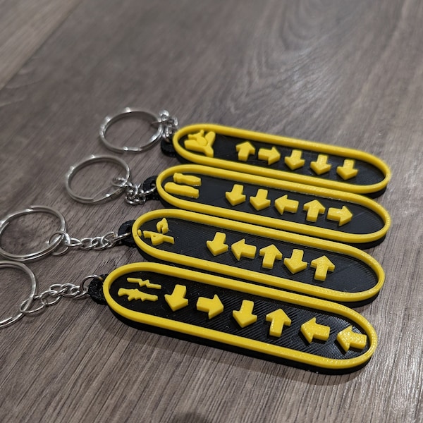 Helldivers 2 Strategem Keychains - Designed and 3D Printed for Gaming Enthusiasts