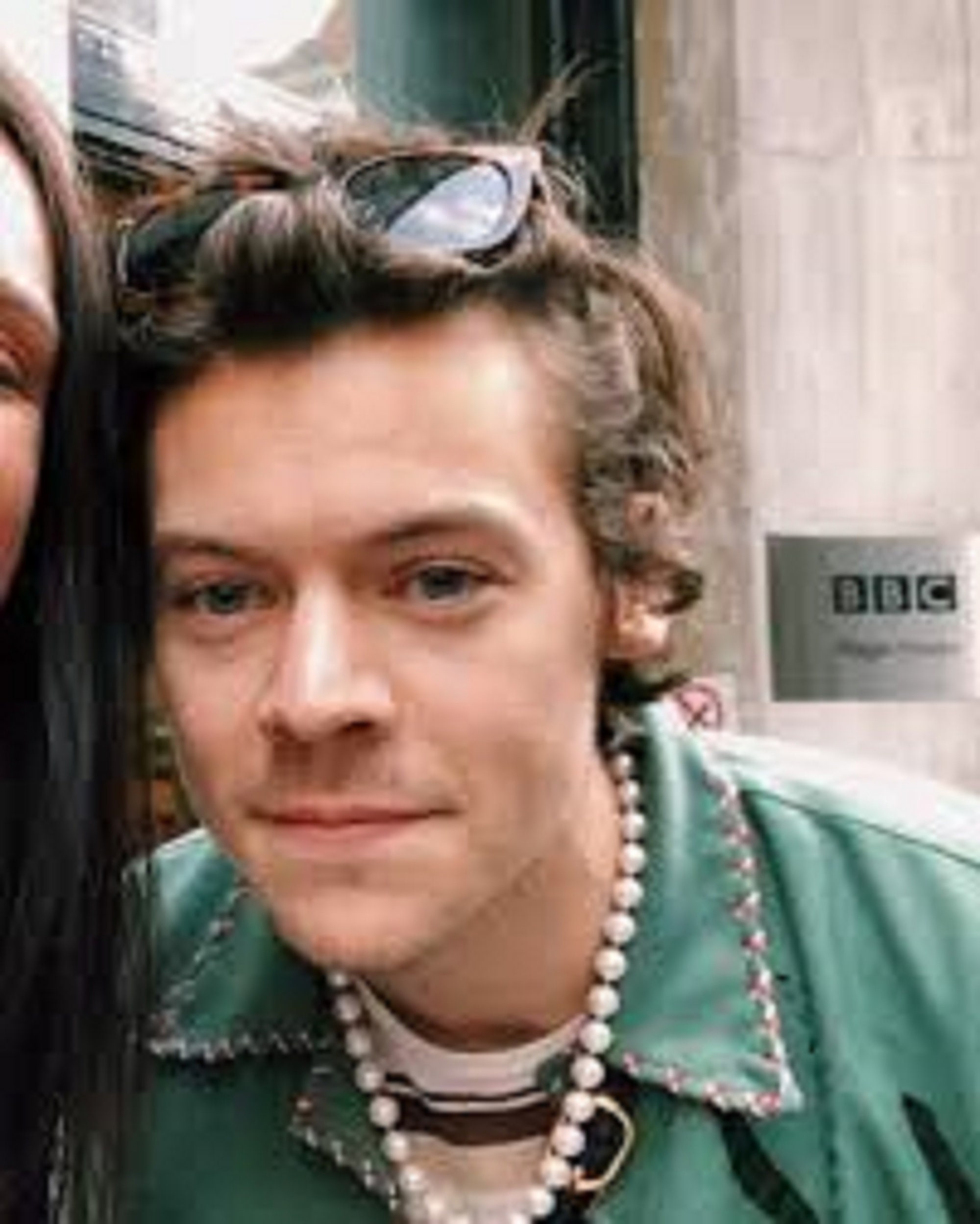 Harry Styless Statement Pearl Necklace Harry Styles Etsy