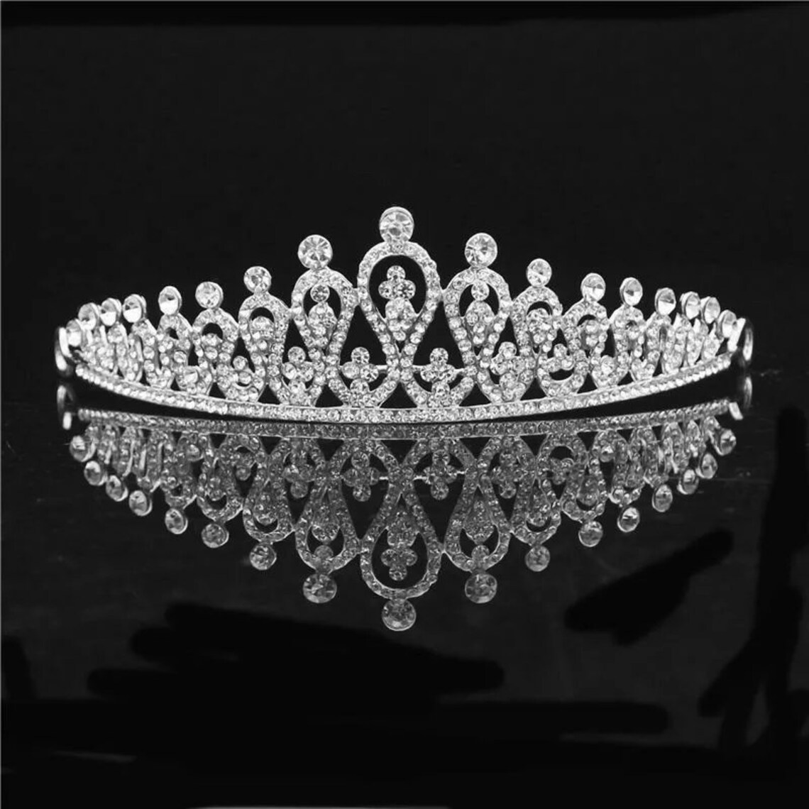 Luxury Bridal Tiaras Crown Wedding Jewelry Sets Necklaces Etsy