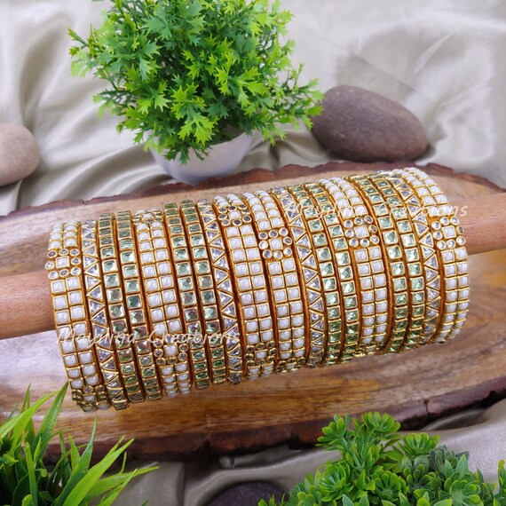 Silk thread online bridal bangles price