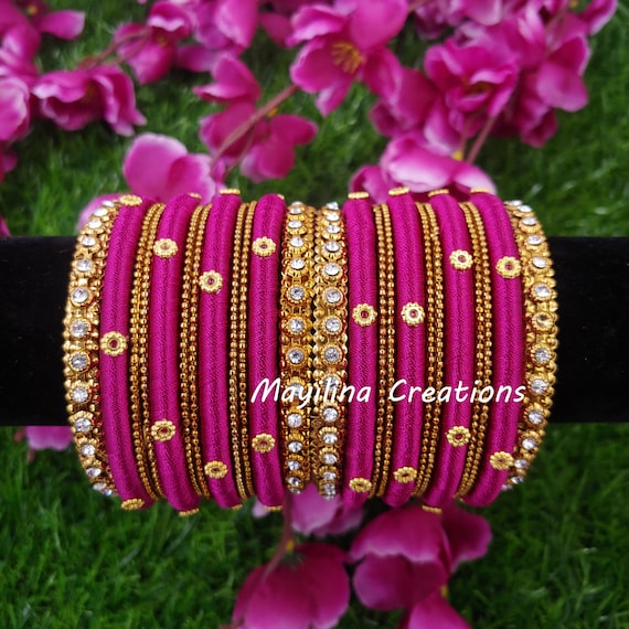Thread Bangles Silk Thread Jewellery Online Shopping Buy Peora