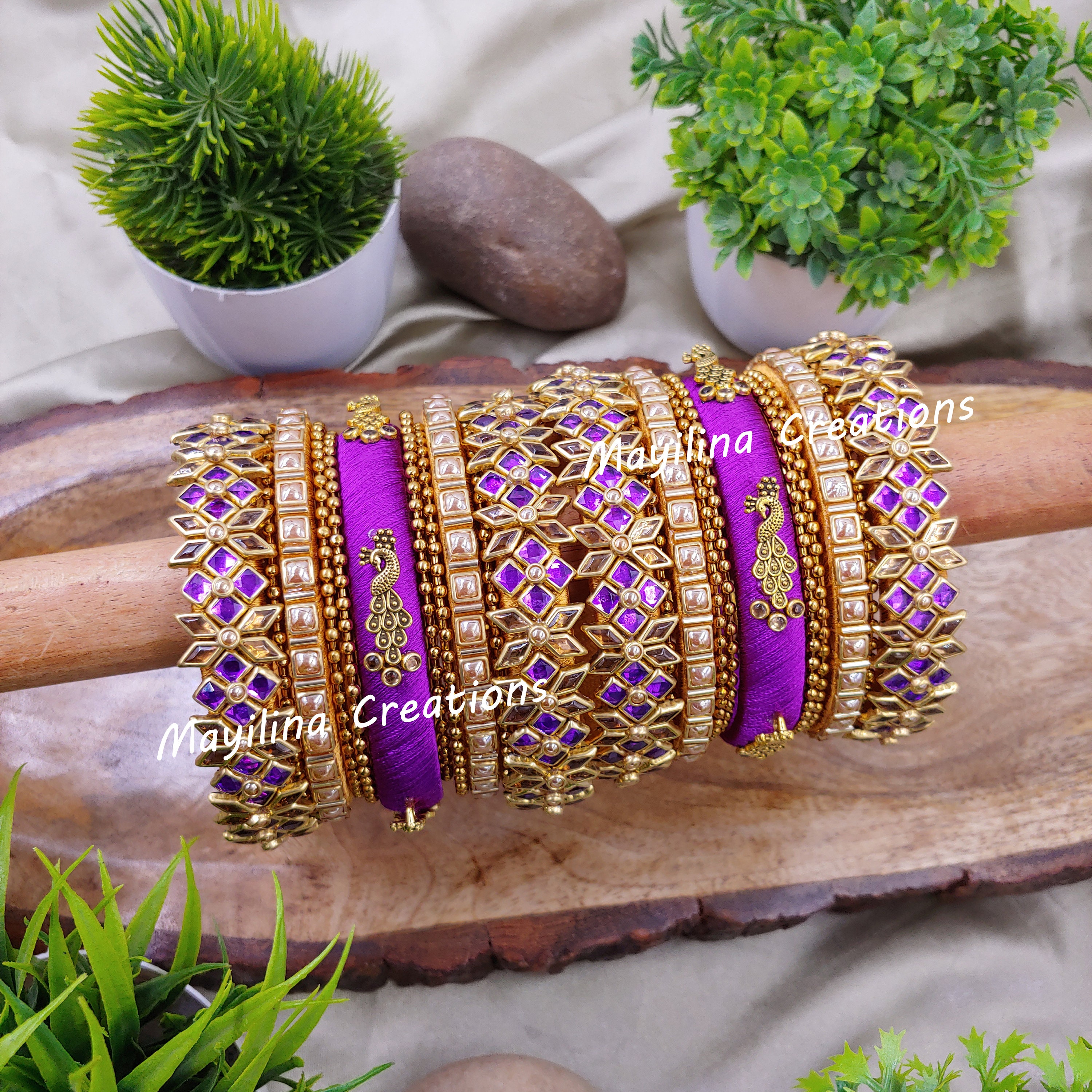 Silk Thread Bangles