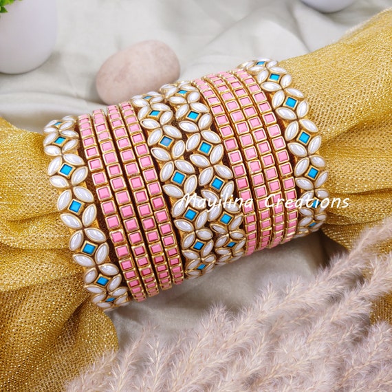 Pink Thread Bangles on Sale | bellvalefarms.com