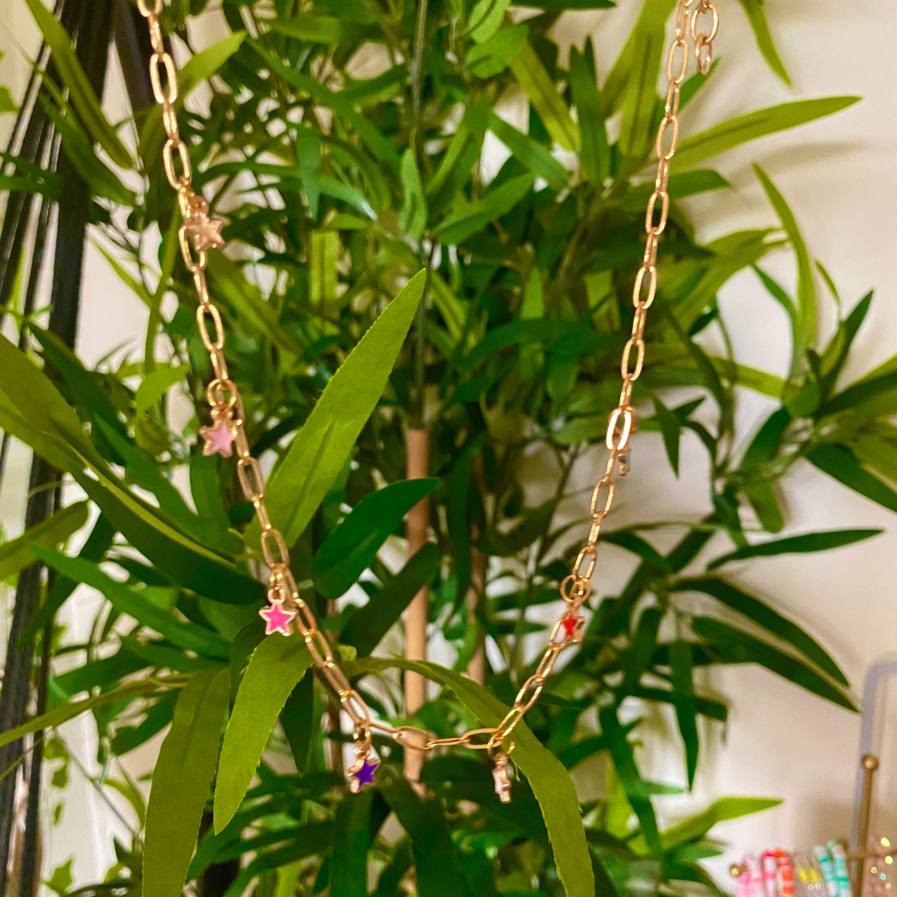 Preppy Chain Necklace the Noelle Necklace Etsy