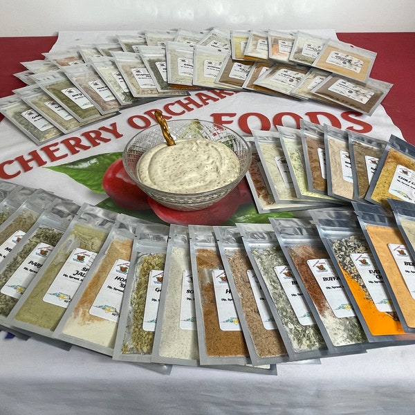 Savory Dip Mixes (Non-Spicy) by Cherry Orchard Foods