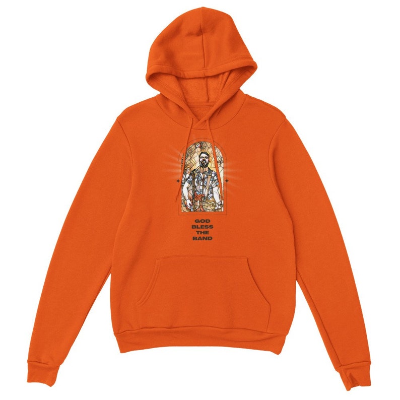 Courteeners, Liam Fray God Bless The Band Sudadera con capucha unisex clásica Orange