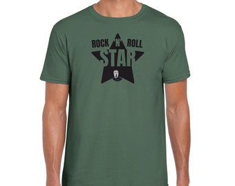 Oasis, Liam Gallagher, Rock n Roll Star - Classic Unisex Crewneck T-shirt (unofficial)