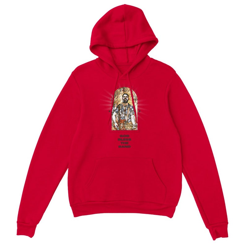 Courteeners, Liam Fray God Bless The Band Sudadera con capucha unisex clásica Red