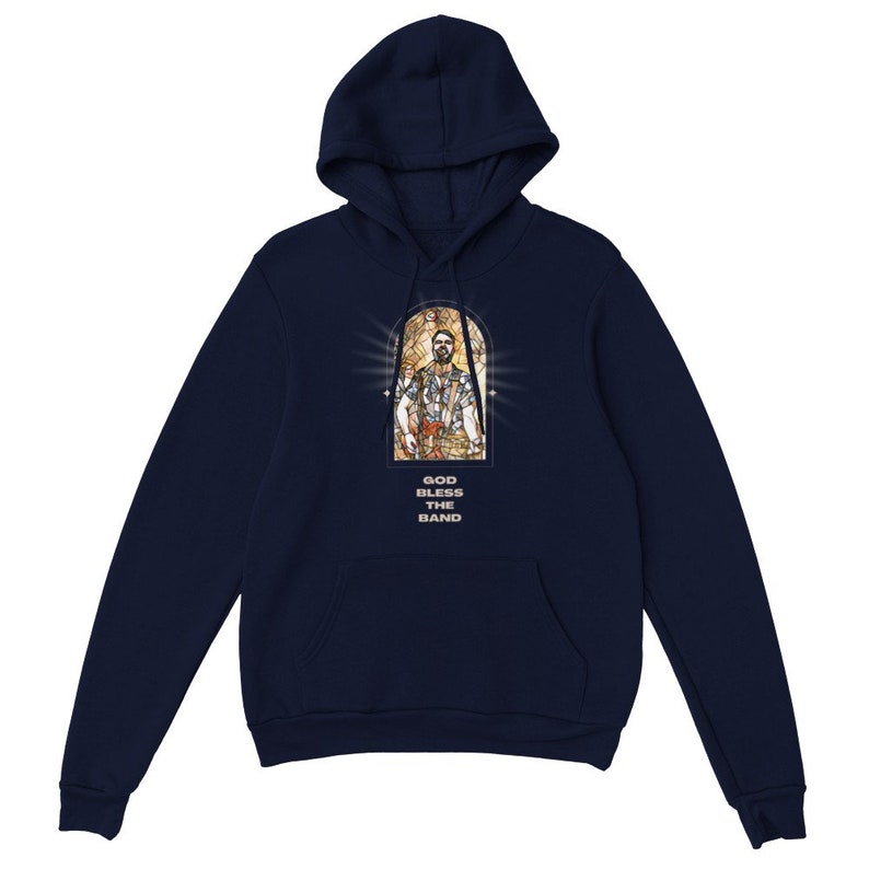Courteeners, Liam Fray God Bless The Band Sudadera con capucha unisex clásica Navy